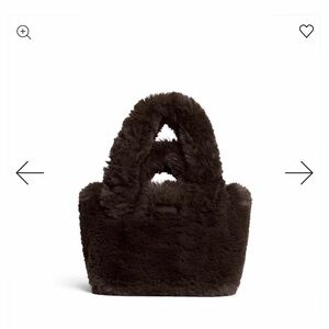 Skims FAUX FUR MINI TOTE